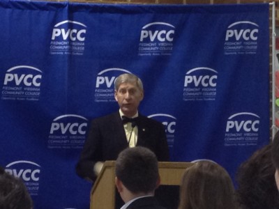 VA Delegate Steve Landes speaks at the Positive Action Conference. Photography by Elise Hansen