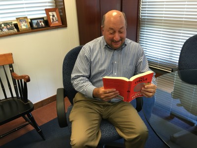 PVCC President Frank Friedman reads The Circle