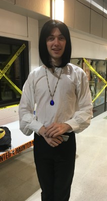 Brennan Tanner, winner of the costume contest