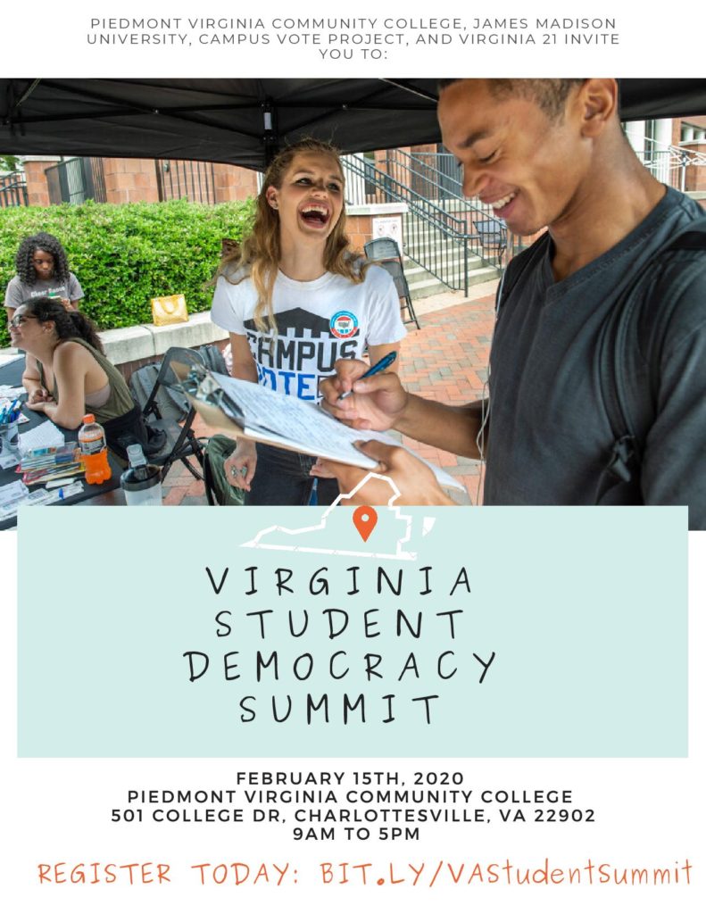 4 Virginia students from a past Democracy Summit.