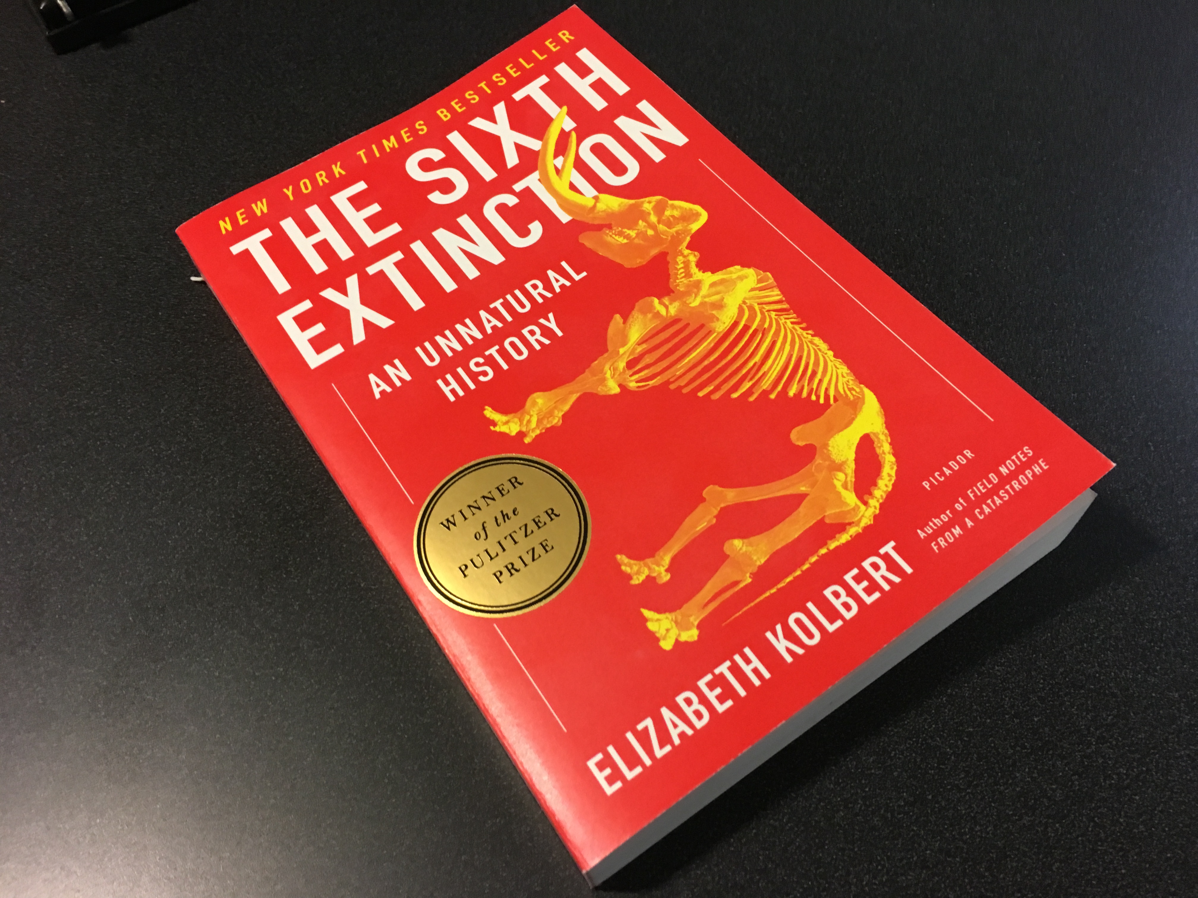 The Sixth Extinction by Elizabeth Kolbert