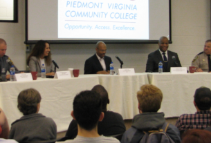 Panel of distinguished law enforcement agencies with Andre Luck