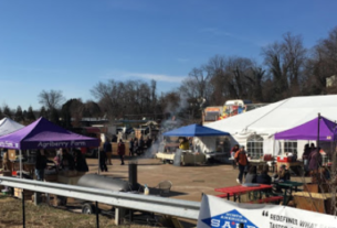 A picture of Charlottesville's Winter Market