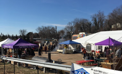 A picture of Charlottesville's Winter Market