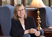 A picture of Dr. Lorraine Gates Schuyler, a speaker during the Race, Sex, and 19th Amendment event.