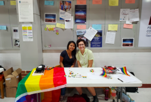 The LGBT Club on Club Day of Fall 2019. Photography by Deadra Miller