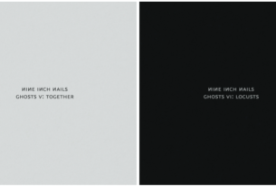 The album covers for Ghosts V and Ghosts VI by Nine Inch Nails.