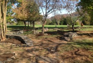 PVCC's memorial garden after its renovations