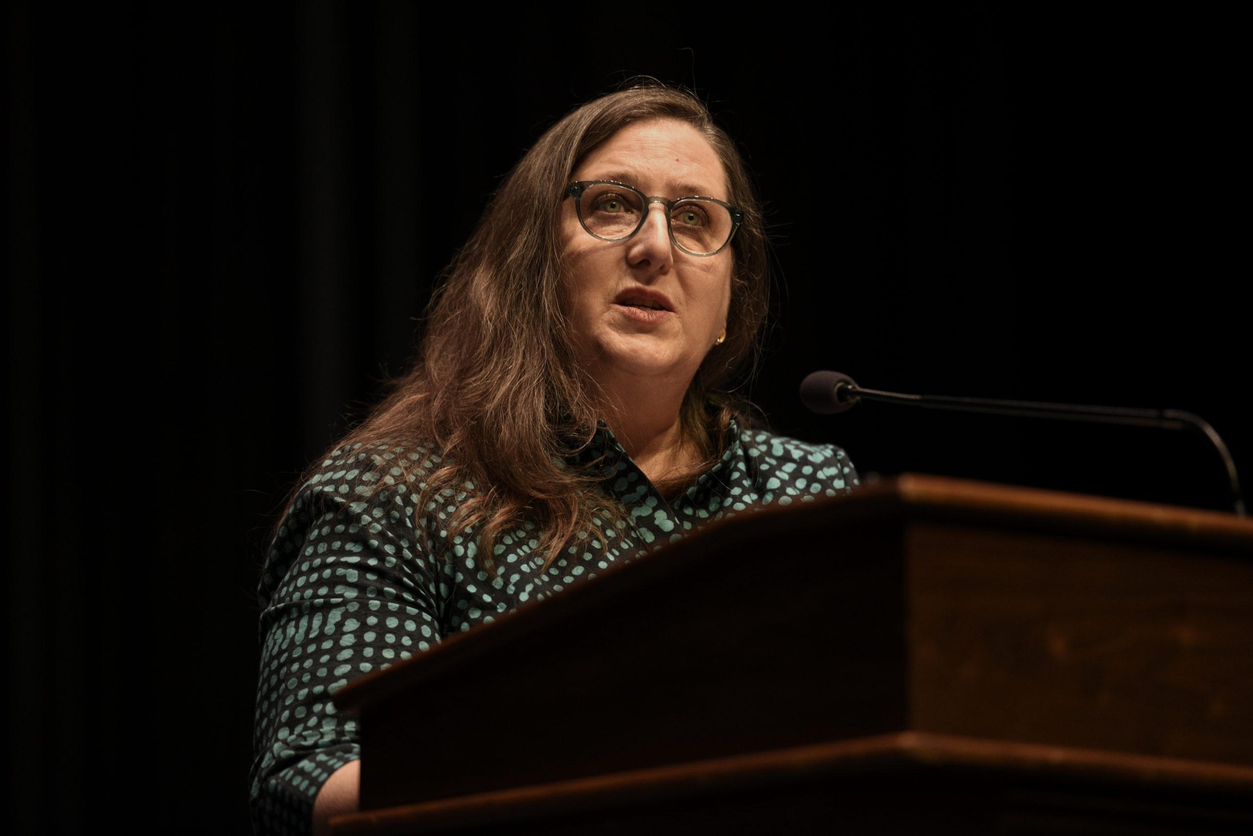 Dr. Nicole Oechslin gave the Convocation Address