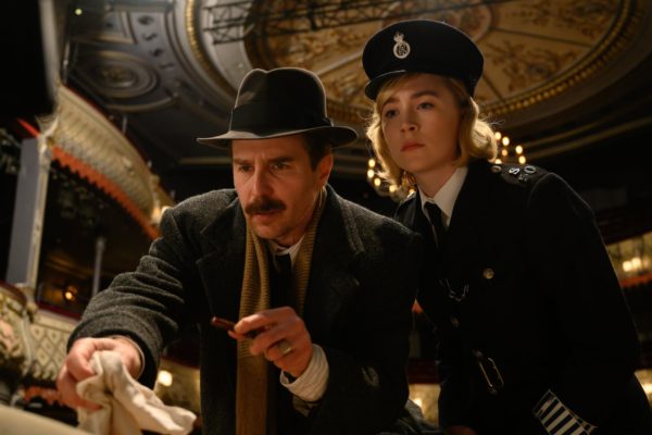 Actor Sam Rockwell and actress Saoirse Ronan play the role of detectives in "See How They Run".