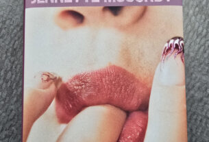 Book cover featuring close-up of a girl with painted nails sucking on her finger provactively.