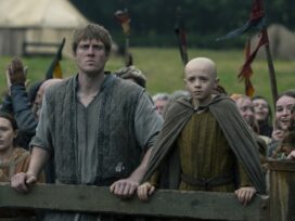 Dunk and Egg stand side by side